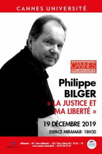 Conférence - La justice et ma liberté  - 19-12-2019 - 2019