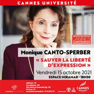 Conférence - Sauver la liberté d'expression - 15-10-2021 - 2021