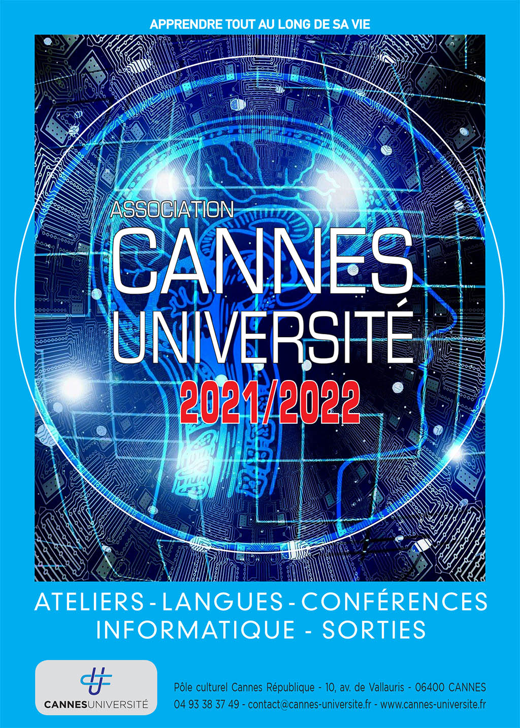 CANNES UNIVERSITE couverture Saison 20212022-2