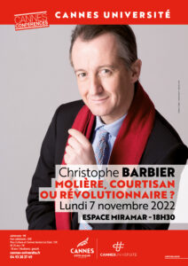 Conférence - Christophe Barbier " Molière, courtisan ou révolutionnaire - 07-11-2022 - 2022